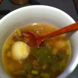 カブと生姜のスープ